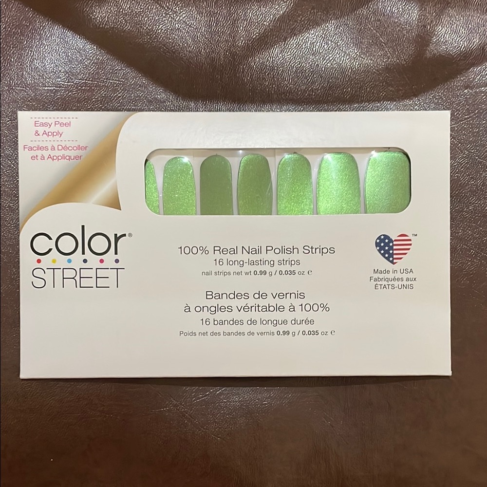 Color Street Lime Green Nail Strips